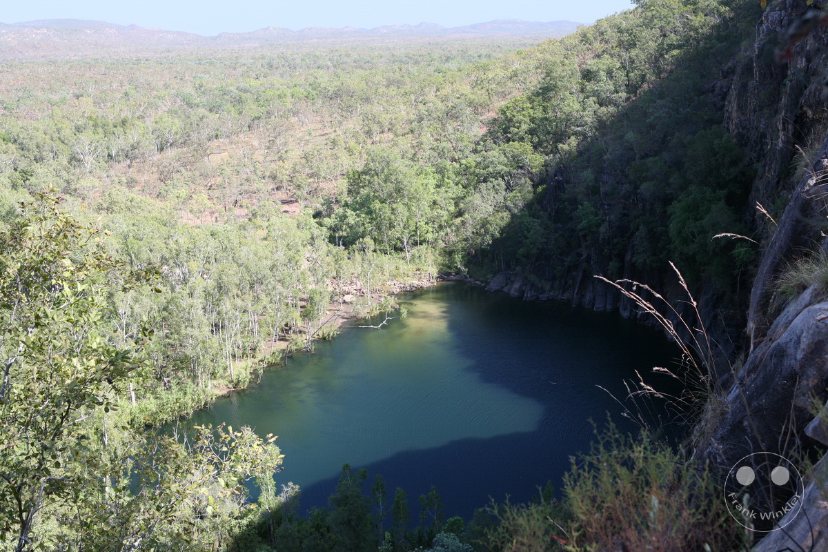 Australia - Nothern Territory - Kakadu Nationalpark - Gunlom Falls - Plunge pool