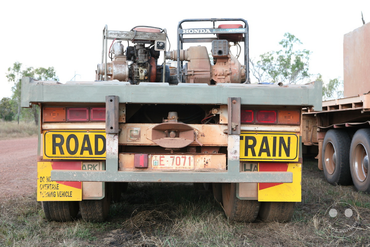 Australia - Nothern Territory - Adelaide River - Grove Hill - Road Train
