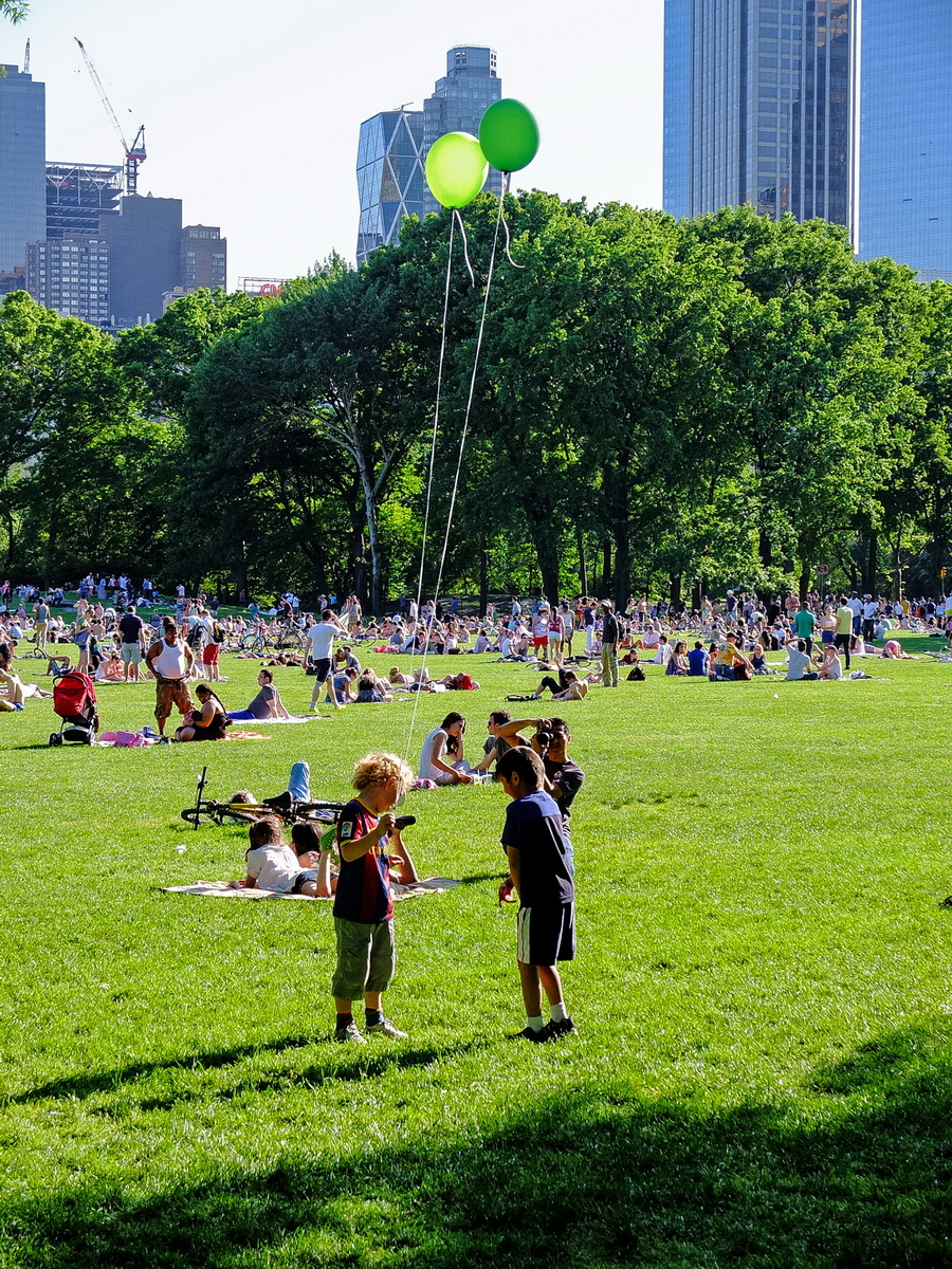 New York - Central Park - At Weekend