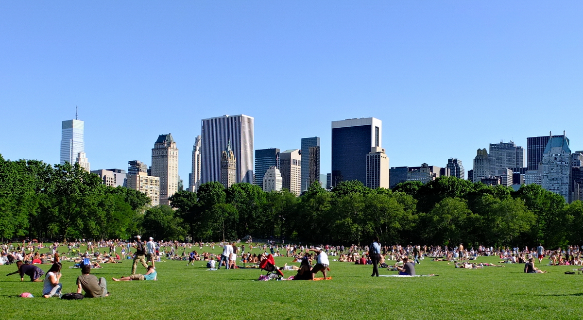New York - Central Park - At Weekend