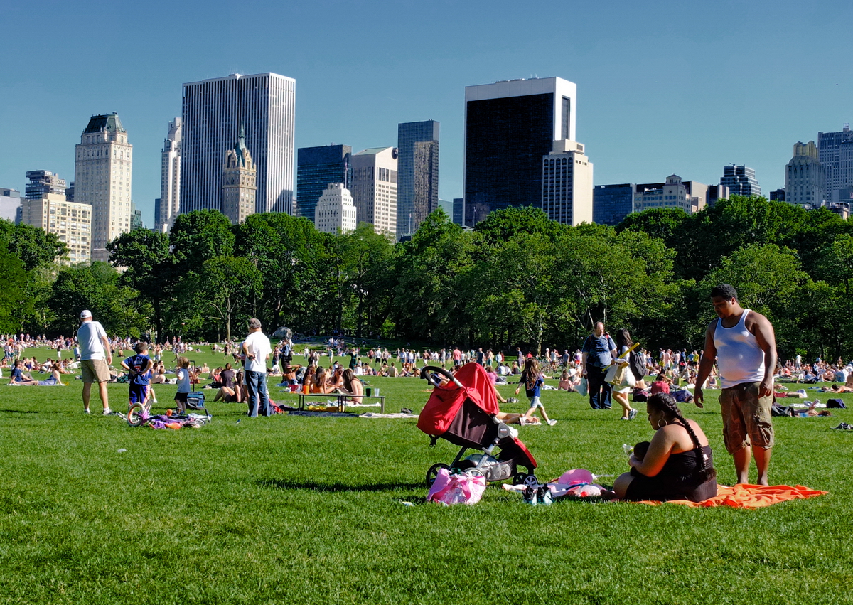 New York - Central Park - At Weekend