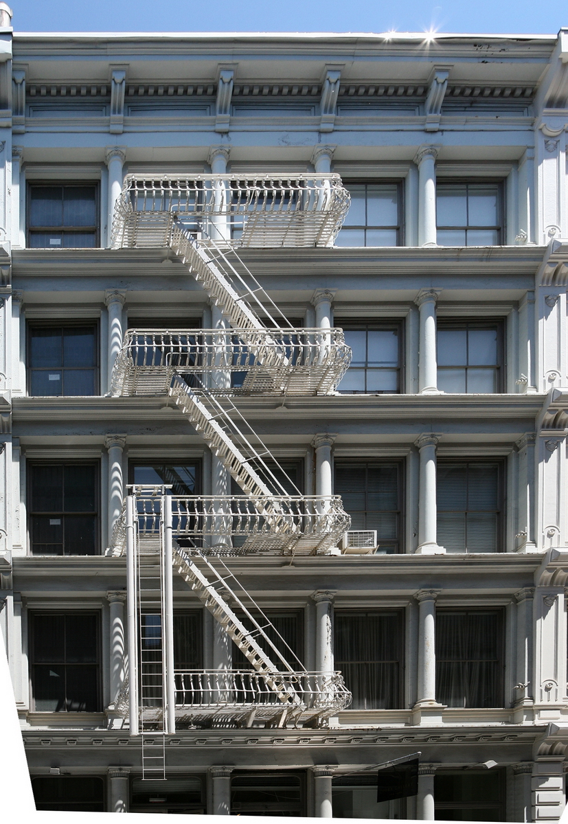 New York - Fire stairs
