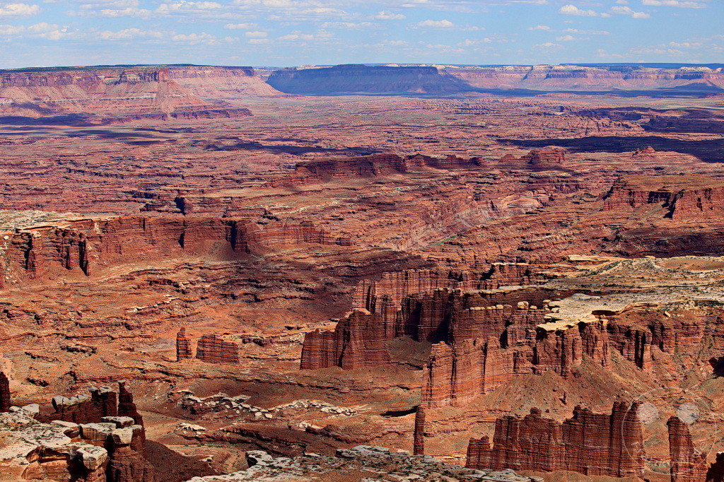 Utah - Canyonlands-Nationalpark - Grand View Point Overlook