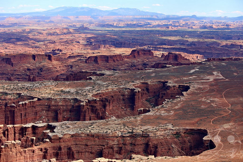 Utah - Canyonlands-Nationalpark - Grand View Point Overlook