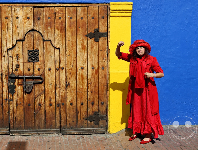 Kolumbien - Bogota - Karneval - Kostüm - Die verrückte Marta
