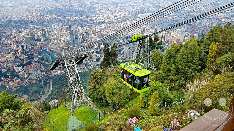 Kolumbien - Bogota - Monserrate - Seilbahn