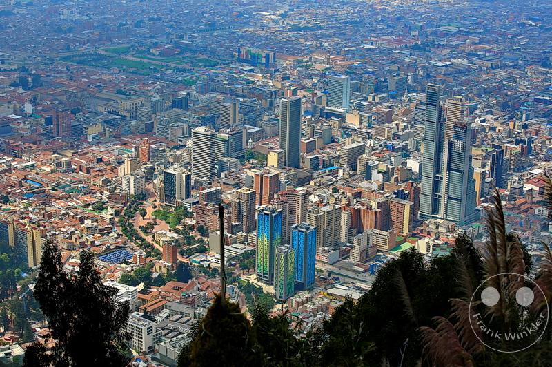 Kolumbien - Bogota - Monserrate - Skyline - Aussichtspunkt
