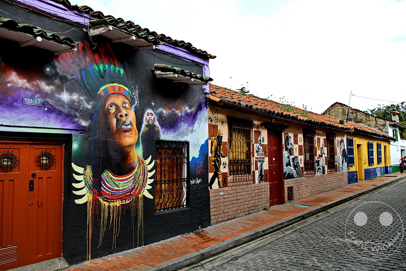 Kolumbien - Bogota - Streetart and Graffiti - Carrera 2