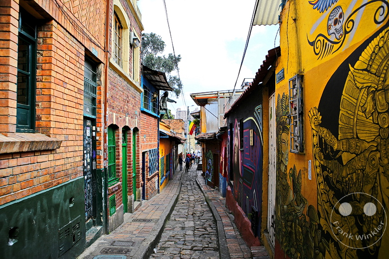 Kolumbien - Bogota - Streetart and Graffiti - Carrera 2