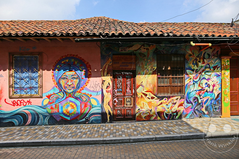 Kolumbien - Bogota - Streetart and Graffiti - Carrera 3