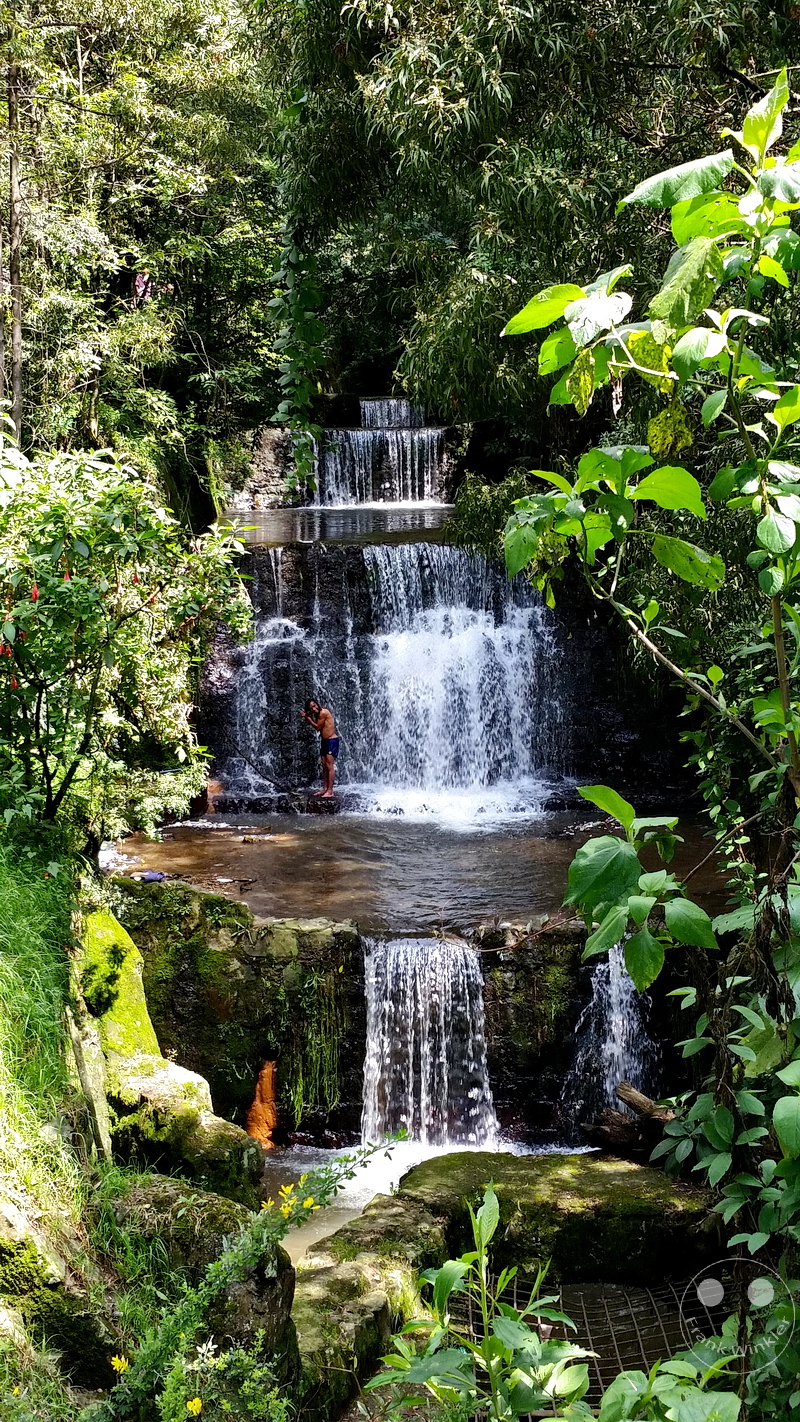 Kolumbien - Bogota - Wasserfall