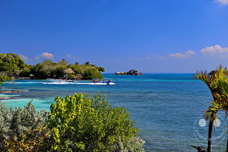 Kolumbien - Cartagena - Islas del Rosario - Isla Grande - Badetag auf der Insel