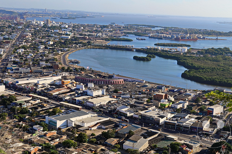 Kolumbien - Cartagena - La Popa Monastery - Kloster - Ausblick