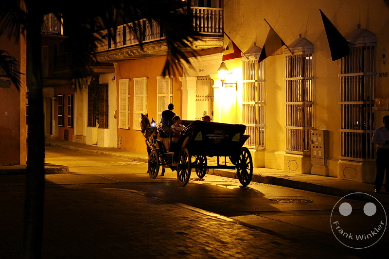 Kolumbien - Cartagena - Pferdekutsche - Altstadt