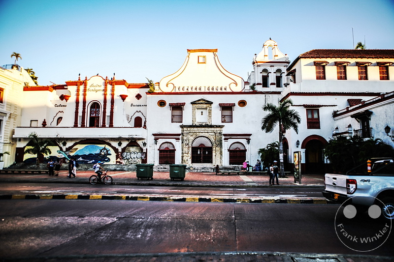 Kolumbien - Cartagena - Teatro Colon - Hafen