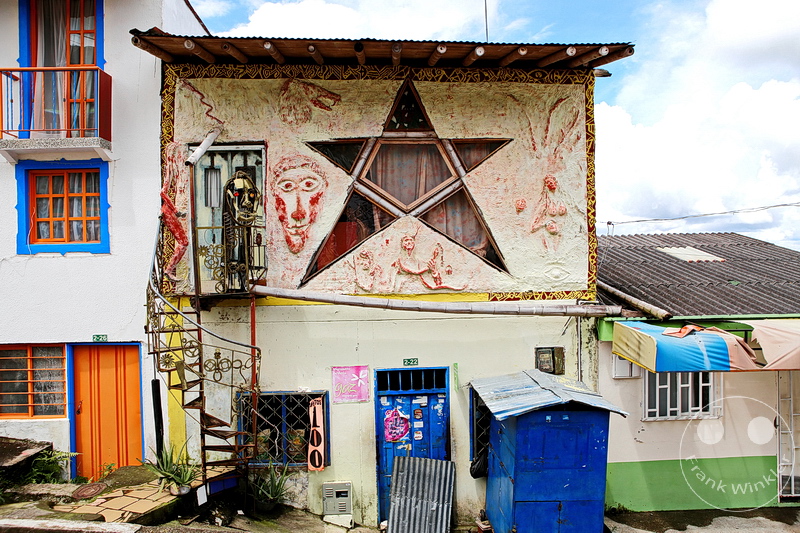 Kolumbien - Kaffeezone - Buenavista - Kuenstlerhaus