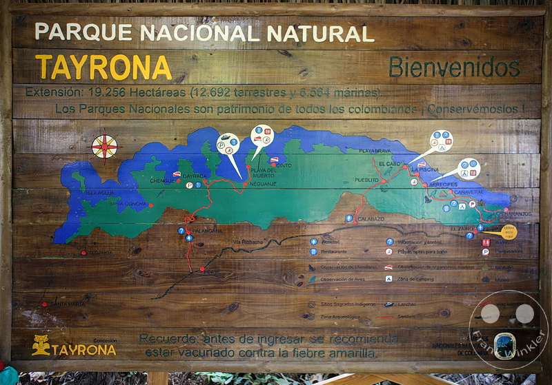 Kolumbien - Santa Marta - Parque Nacional Natural Tayrona