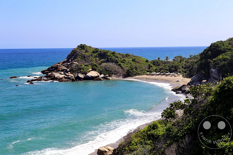 Kolumbien - Santa Marta - Parque Nacional Natural Tayrona - Sandstrand
