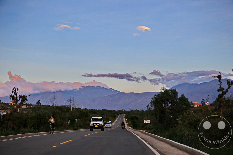 Kolumbien - Sutamarchan - Weg nach Villa de Leyva