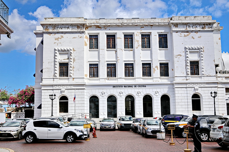 Panama City - Casco Viejo - Altstadt - Instituto Nacional de Cultura - Plaza de Francia