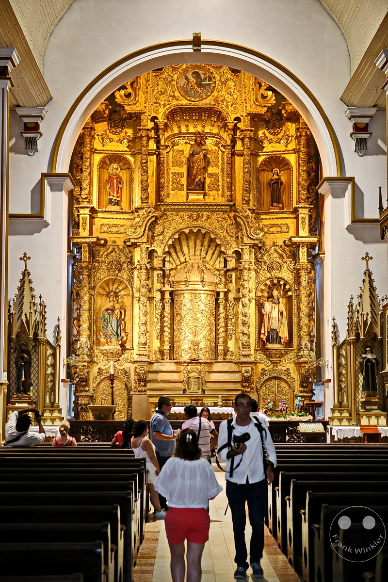 Panama City - Casco Viejo - Plaza Tomas Herrera - American Trade Hotel & Hall - Altstadt