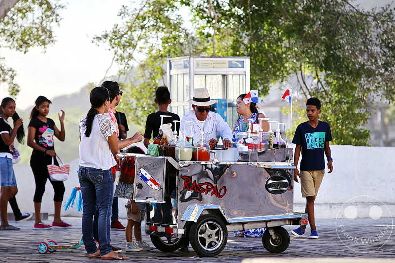 Panama City - Casco Viejo - Eiswagen - Plaza de Francia - Altstadt