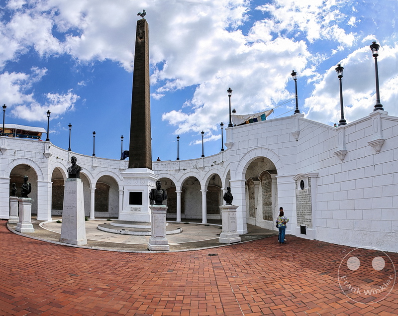 Panama City - Casco Viejo - Plaza de Francia - Altstadt