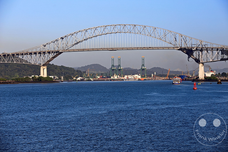 Panama City - Panama Kanal - Puente de las Americas - Thatcher Ferry Bridge