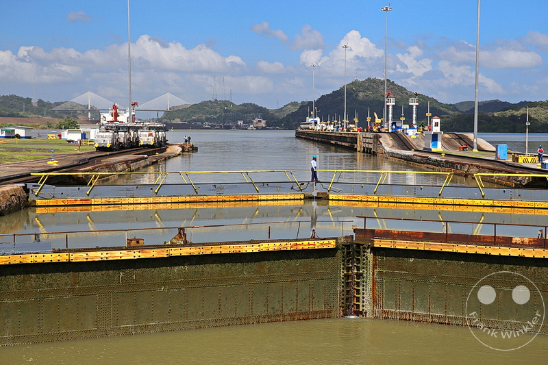 Panama City - Panama Kanal - Schleuse