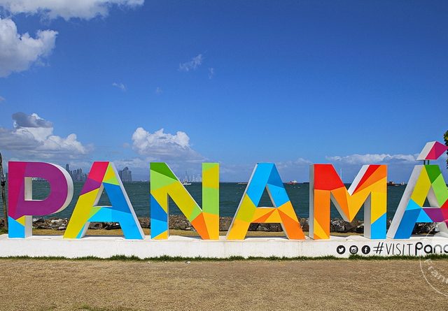 Panama City - Panamaschild