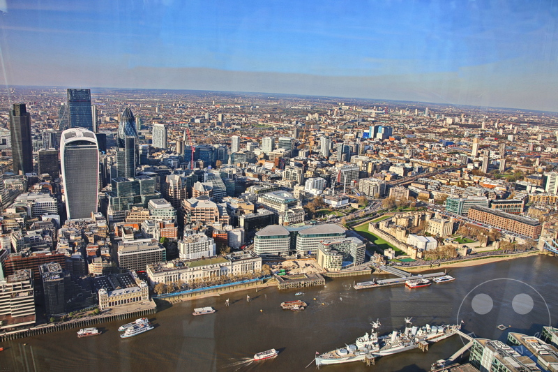 England - London - On Top of The Shard