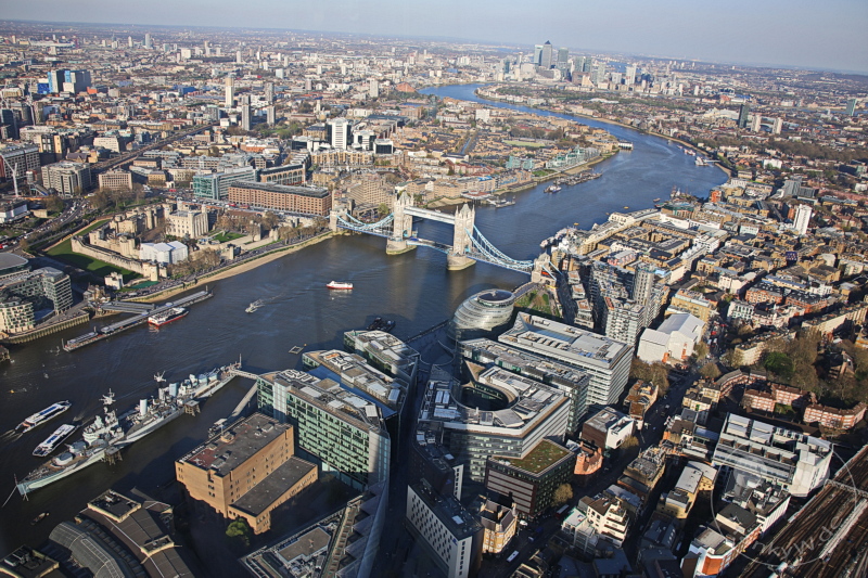 England - London - On Top of The Shard