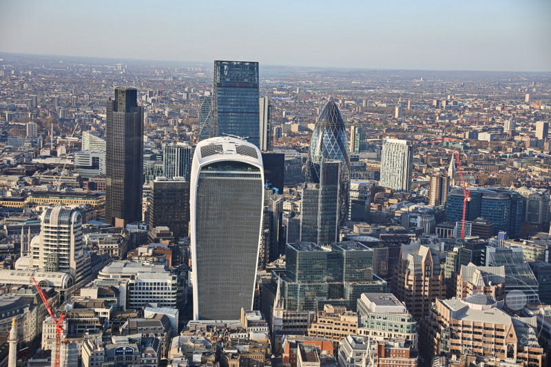 England - London - On Top of The Shard