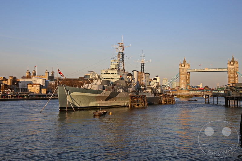 England - London - HMS Belfast
