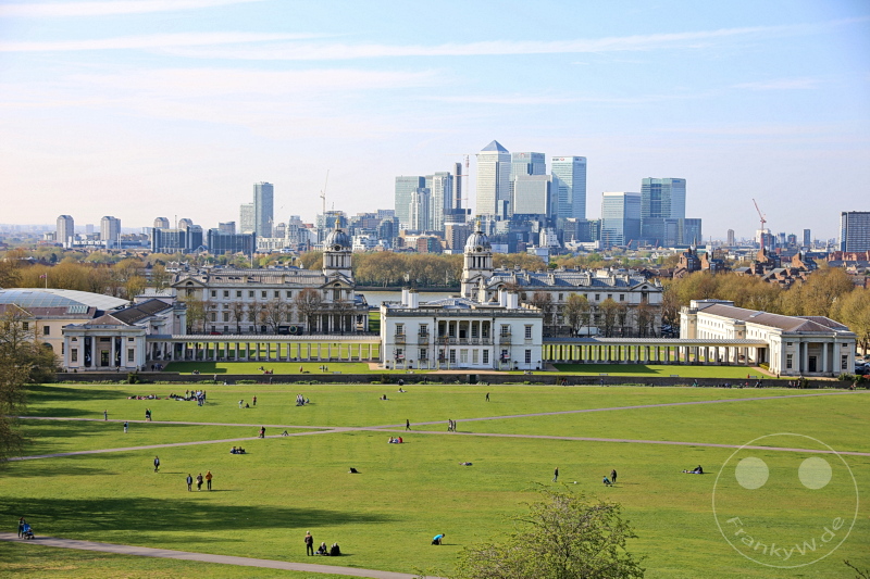 England - London - The Old Royal Observatory Garden - Greenwich