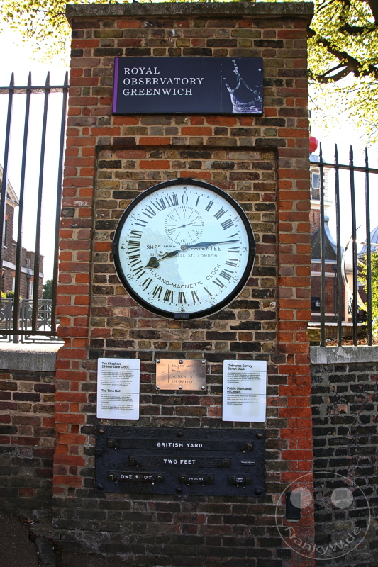 England - London - The Old Royal Observatory Garden - Greenwich