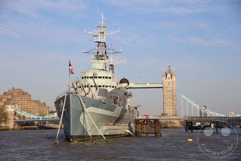 England - London - HMS Belfast