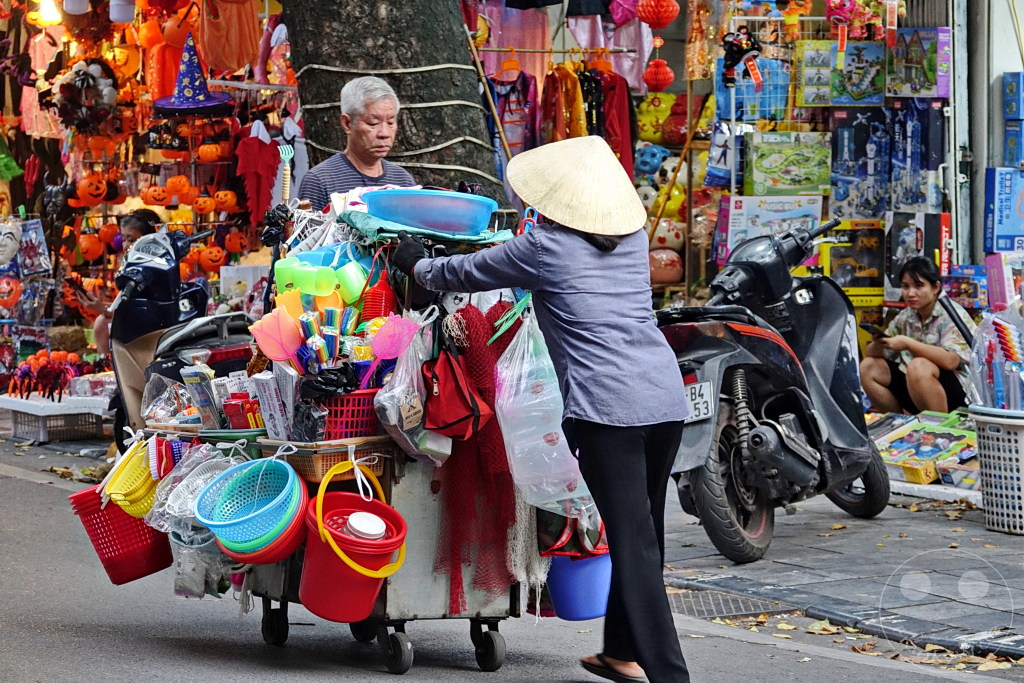 Vietnam - Hanoi - Old Quarter – die Altstadt