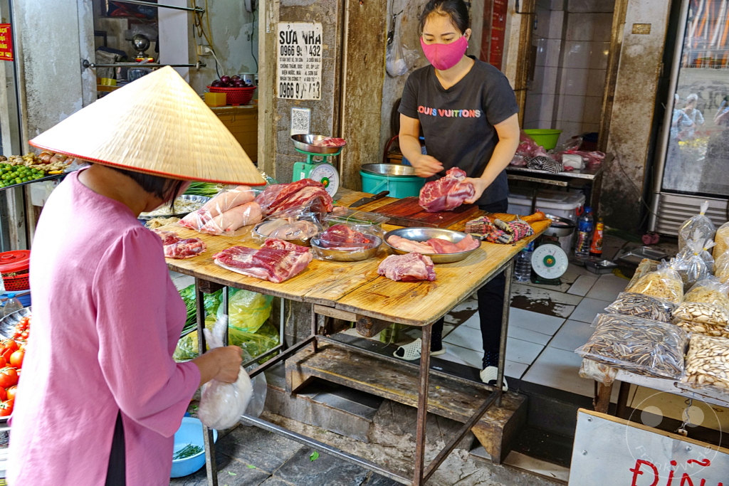 Vietnam - Hanoi - Old Quarter – die Altstadt
