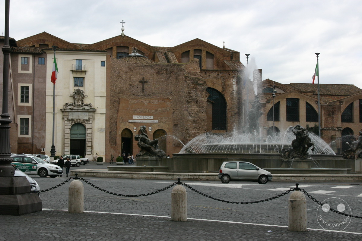 Italien - Rom - Basilica Santa Maria degli Angeli e dei Martiri