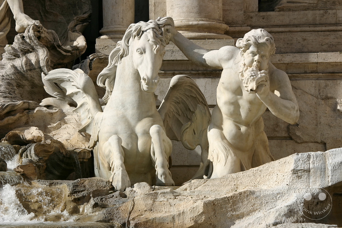 Italien - Rom - Italien - Rom - Trevi Brunnen - Fontana di Trevi