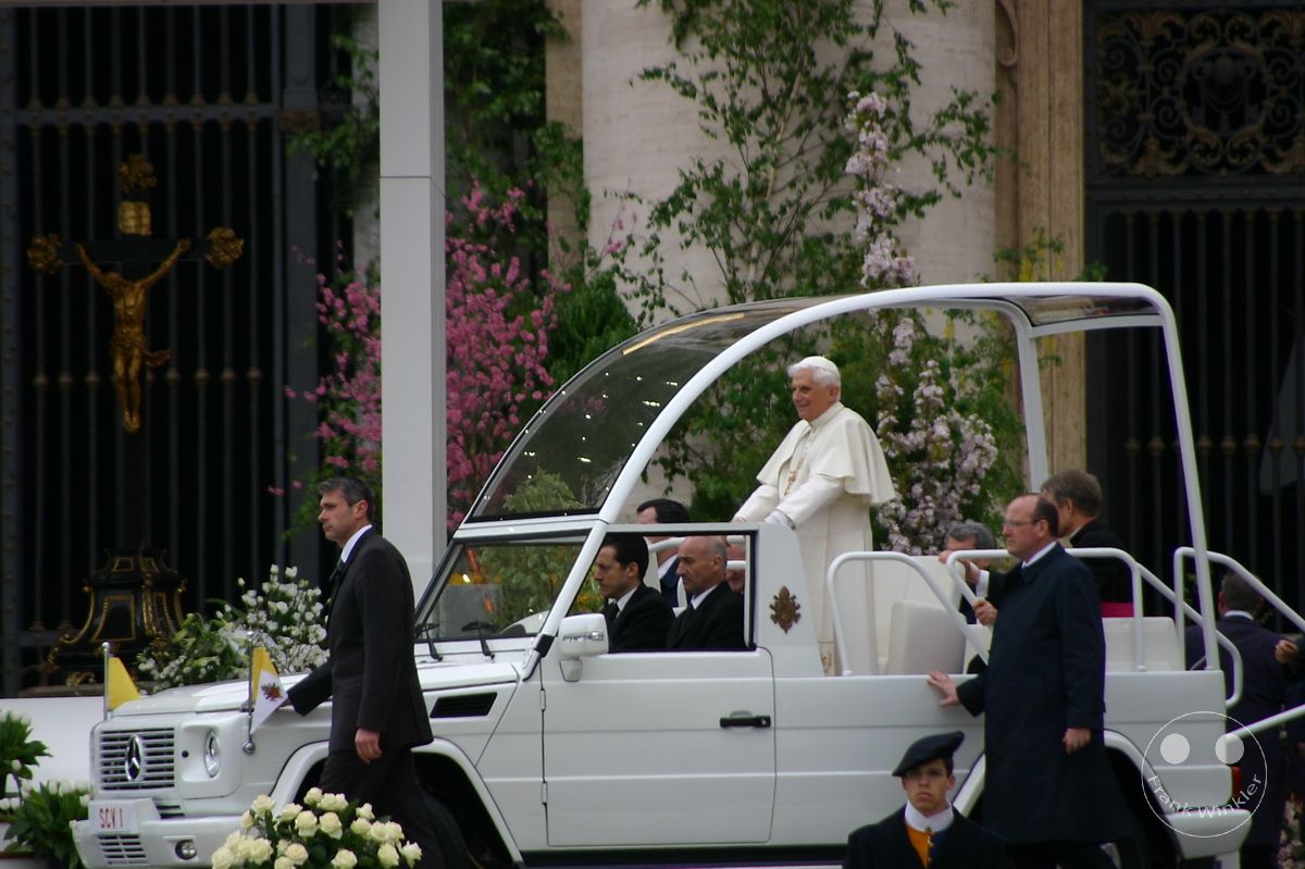 Italien - Rom - Vatikanstadt - Città del Vaticano - Papstaudienz - Petersplatz