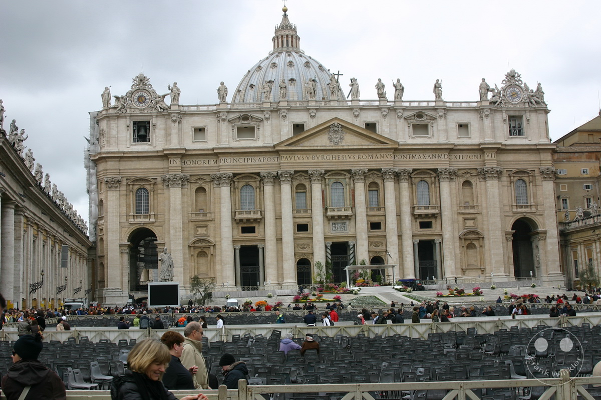 Italien - Rom - Vatikanstadt - Città del Vaticano - Papstaudienz - Petersplatz