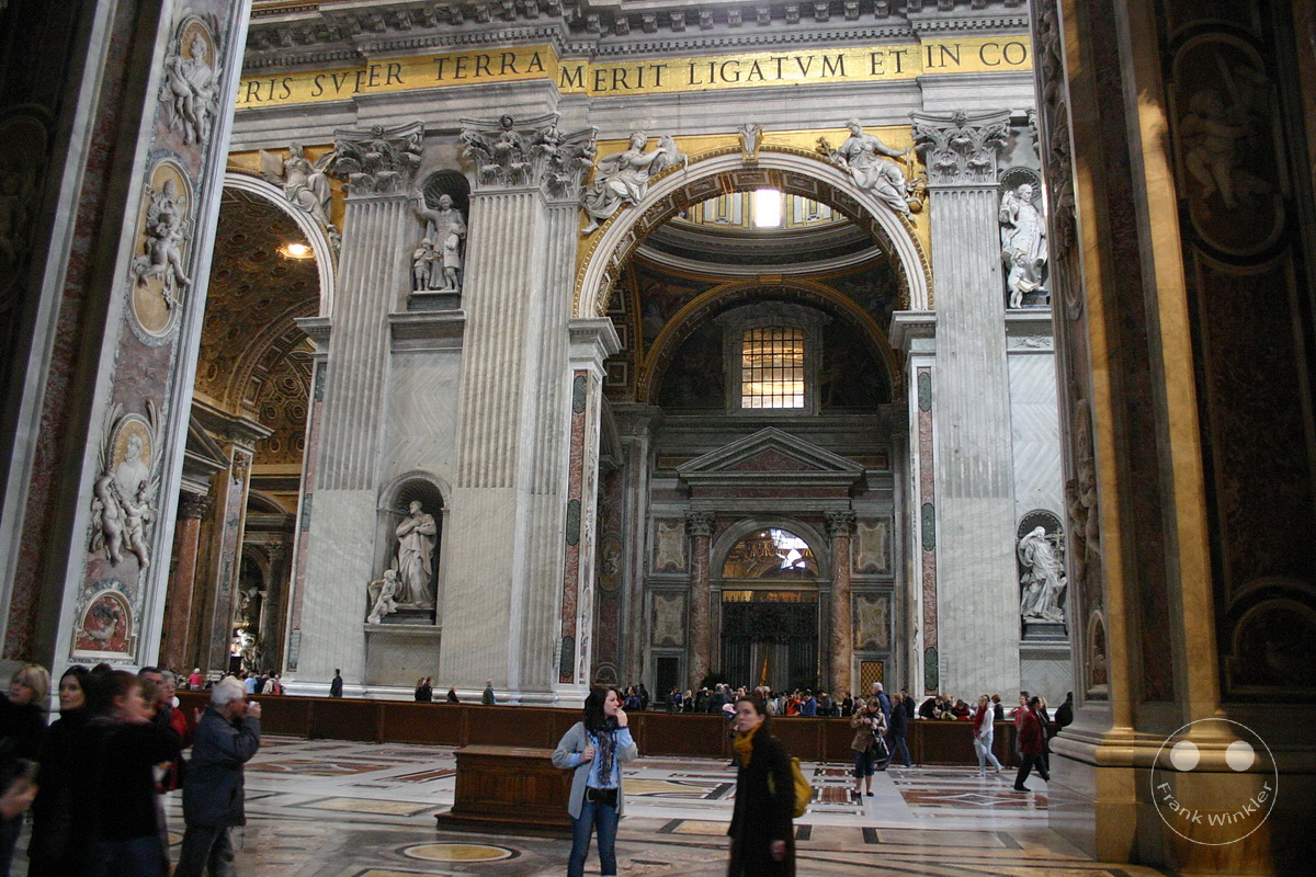 Italien - Rom - Vatikanstadt - Città del Vaticano - Petersdom - Basilica di San Pietro