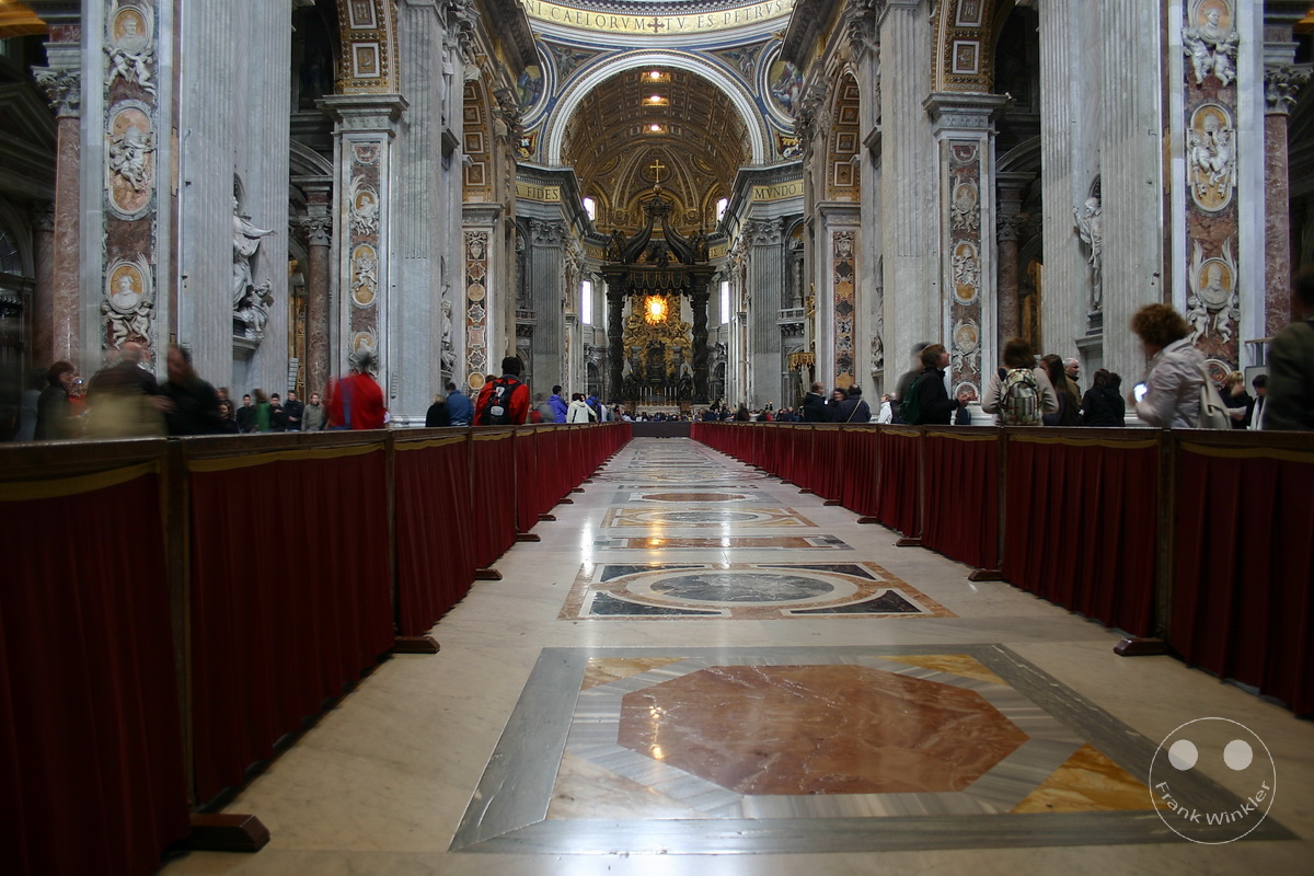 Italien - Rom - Vatikanstadt - Città del Vaticano - Petersdom - Basilica di San Pietro