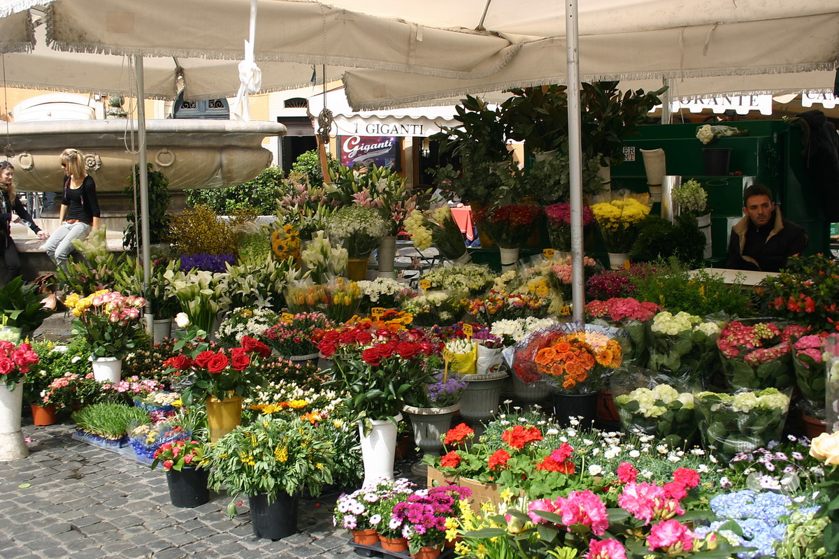 Italien - Rom - Campo de’ Fiori