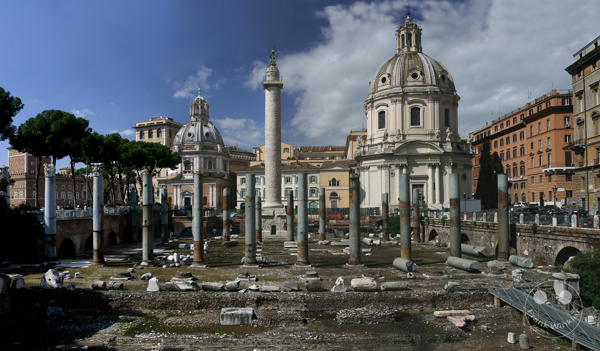 Italien - Rom - Piazza Foro Traiano