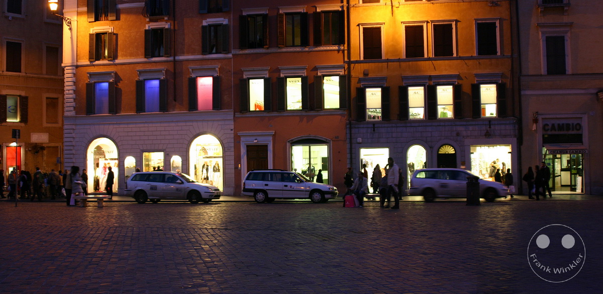 Italien - Rom - Piazza di Spanga