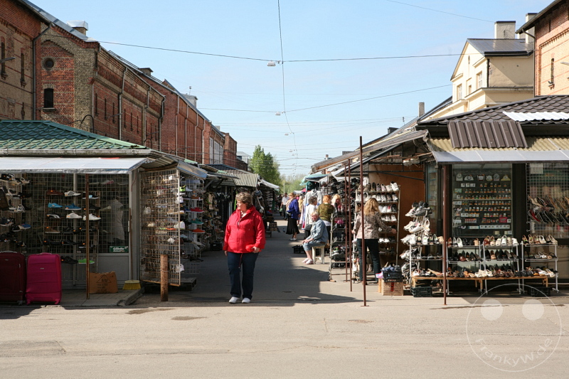 Lettland - Riga - Zeppelin-Markthallen