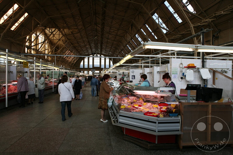Lettland - Riga - Zeppelin-Markthallen